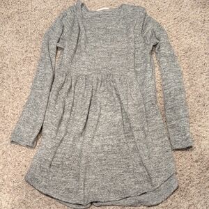 Reborn Heather Gray Knit Top